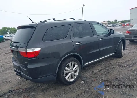 2011 Dodge Durango Crew from USA, damaged, VIN 1D4RD4GG2BC598294